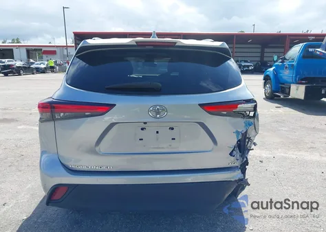 2021 Toyota Highlander Xle из США, поврежденный, VIN 5TDGZRAH8MS039824